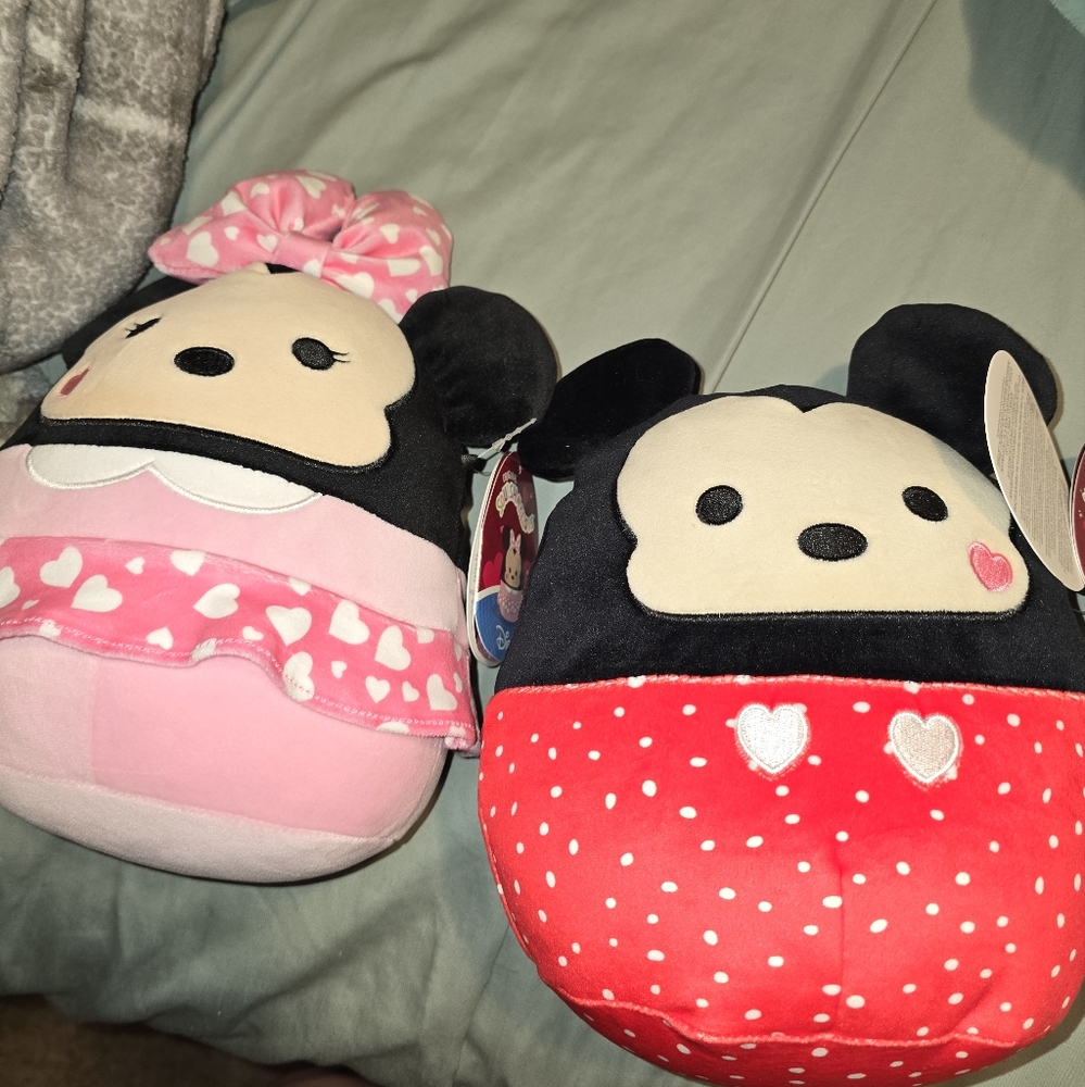 Mickey And Minnie Squishmallow